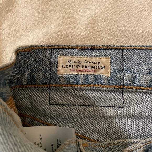 levi’s long 501 shorts - Picture 3 of 4